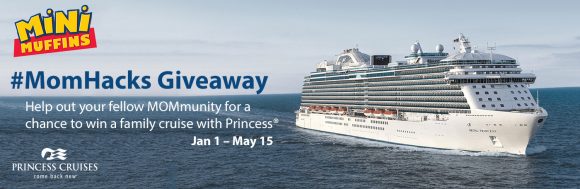 Submit your Mom Hacks with Little Debbie here for a chance to win a $5,000 Princess Cruises gift card! Share what makes your day just a little bit easier by sharing your everyday Mom Hacks for a chance to win! Monthly Prizes Include: Spa gifts valued at $200 each!