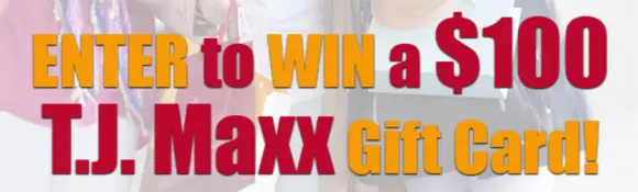 Click Here for your chance to win a $100 T.J. Maxx Gift Card from Sundowner's Escape on Facebook