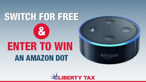 Enter for your chance to win one of 50 Amazno Echo Dot devices. The Amazon Echo Dot is a hands-free, voice-controlled device that uses Alexa to play music, control smart home devices, provide information, read the news, set alarms, and more