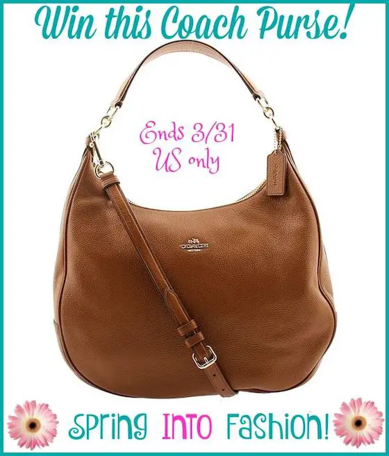 Coach Harley Hobo Purse Giveaway