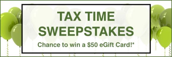 Tax time could be winning time! Chance to win a $50 eGift Card. Use PAY1040.com to pay your federal taxes. Enter daily.