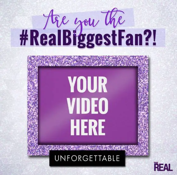 Enter The Real's #RealBiggestFan contest for your chance to win a trip to the Warner Bros. Unforgettable movie premiere in Los Angeles