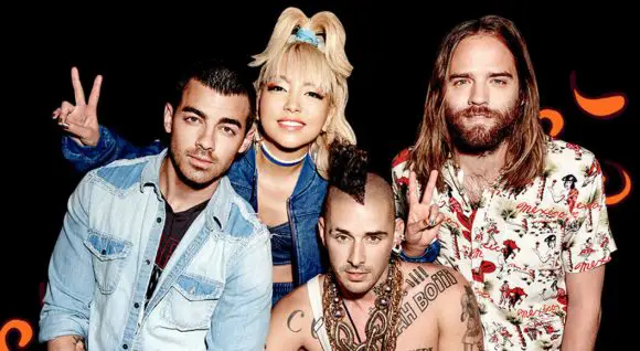 Enter for your chance to win one of two $250 or a $500 GUESS shopping cards and an autographed postcard from Joe Jonas in the DNCE X GUESS Sweepstakes