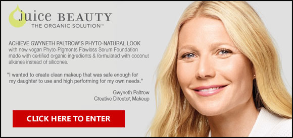 Enter for a chance to win a trip to San Francisco and live like Juice Beauty Creative Director of Makeup, Gwyneth Paltrow for a weekend!