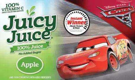 Play the Juicy Juice Race for Juicy Rewards Instant Win Game for the chance to win movie tickets and other prizes. There are over 17 millions prizes to be won. Grab a code from specially marketing Juicy Juice products or send away in the mail for codes. In October you can get free Juicy Juice codes online.