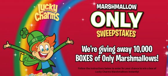 Lucky Charms Marshmallow Only Instant Win Game