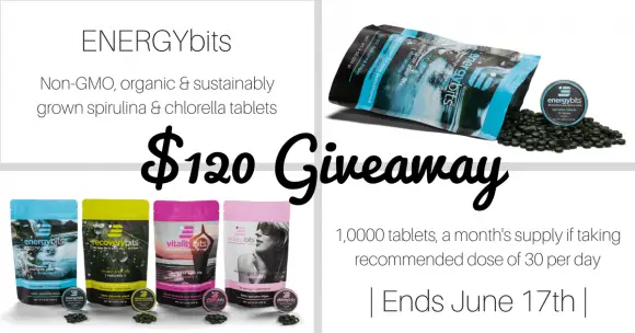  PaleoEpic $120 ENERGYbits Algae Giveaway