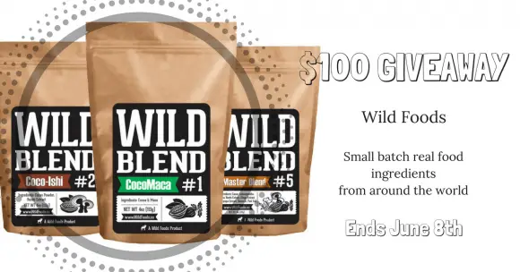 Enter for a chance to win a $100 Wild Foods gift certificate from Paleo Epic. Wild Foods specializes in small-batch Real Food ingredients from around the world. 