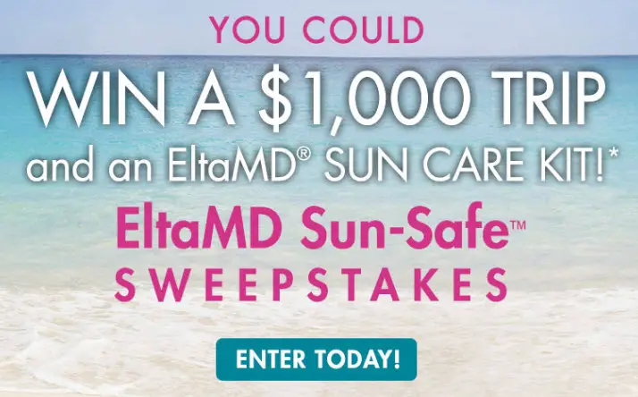 EltaMD Sun-Safe Sweepstakes