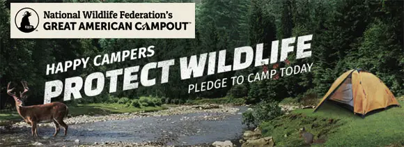 Take the National Wildlife Federation's campout pledge to be entered to win a Bullet Colt RV worth over $18,000