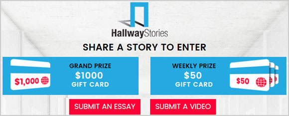 Hallway Stories Real-Life Story Sharing Contest