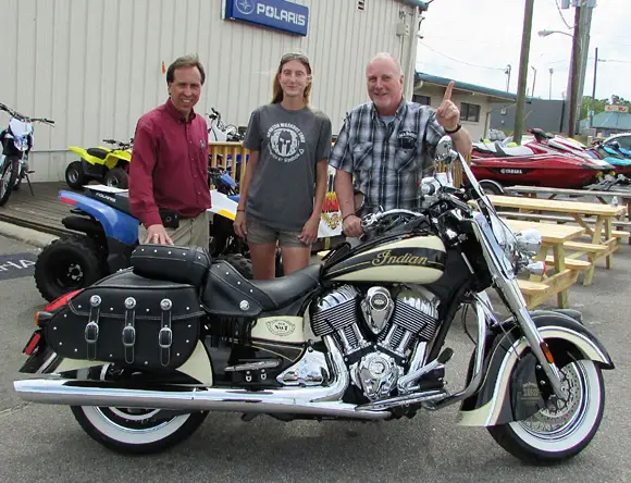 Jack Daniels Motorcycle Winner