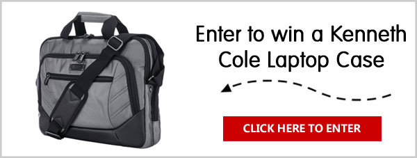 Click Here for your chance to win a Kenneth Cole Reaction Castlerock 15.6" Laptop Case (Retail Value 89.99) from Second Chance Tech.