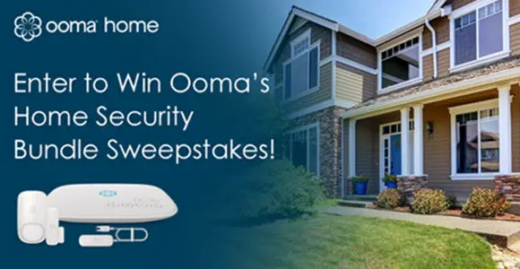Enter to win an Ooma Home Security Bundle and share to get a FREE Ooma baseball hat