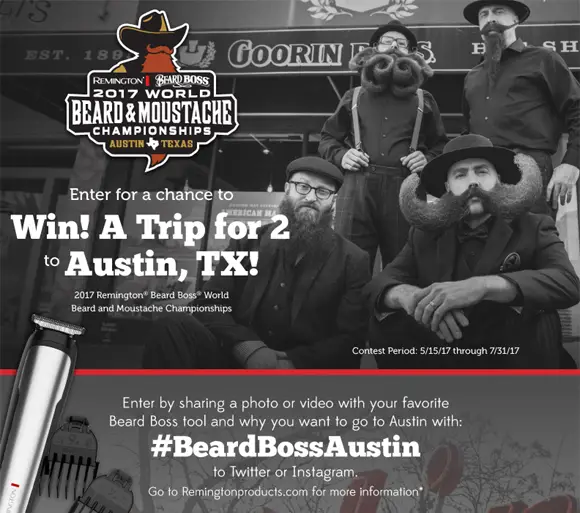 Remington World Beard & Moustache Championship Contest