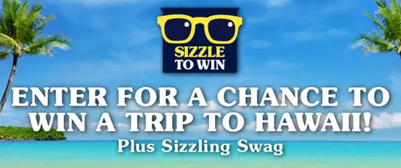 It's SPAM Sizzle To Win sweepstakes and they're giving away six trips to Oahu, Hawaii along with over a thousand exclusive SPAM swag items. One trip per month and fifty swag items per week through October 2017. Keep sizzling for a chance to keep winning!