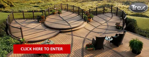 Visit Trex.com to design your dream deck and then enter for your chance to win $10,000 in Trex materials to make it happen