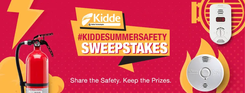 Kidde Fire Safety #KiddeSummerSafety Sweepstakes