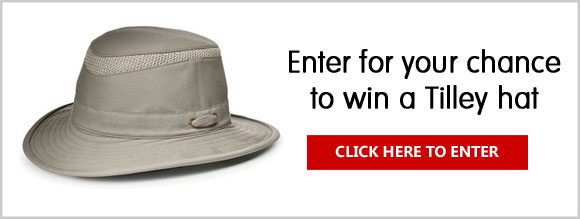 Enter for your chance to win a Tilley hat of Canada