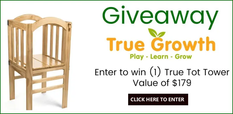 Enter for your chance to win True Tot Tower valued at $179.