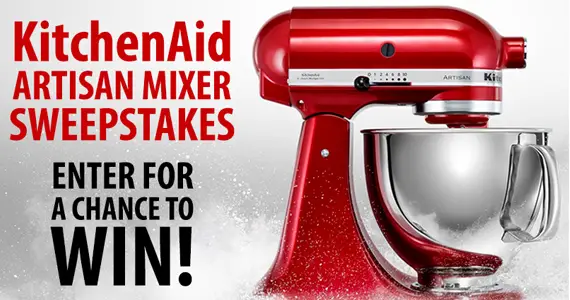 win a kitchenaid mixer