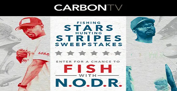 CarbonTV’s Fishing Stars Hunting Stripes Sweepstakes