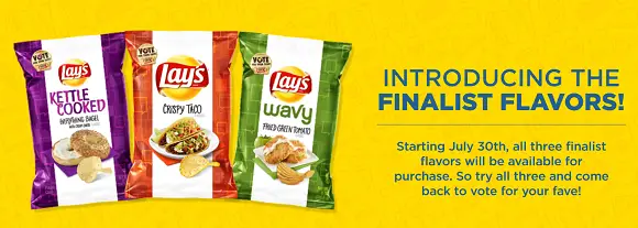Lay’s Do Us A Flavor The Pitch Voting Sweepstakes