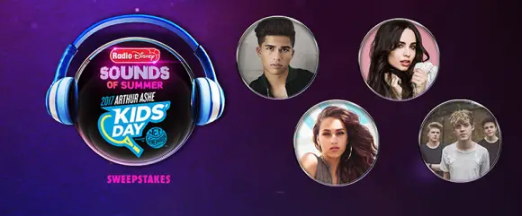 Radio Disney Sounds of Summer Arthur Ashe Kids' Day Sweepstakes