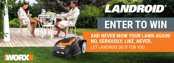 Win a Landroid Unmanned Robotic Mower