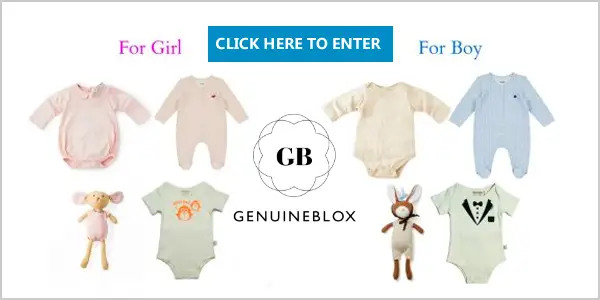 Did You Know a Significant Proportion of Materials Used for Baby Clothing Contain Harmful TOXINS? Enter to win 3 of GenuineBlox' Signature Prganic Onesies and an Organic Toy for your baby ($151)! Dress your baby toxic-free! Winner will get to choose between boy's set and girl's set!