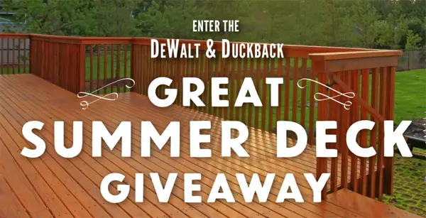 Steve Maxwell's Great Summer Deck Giveaway