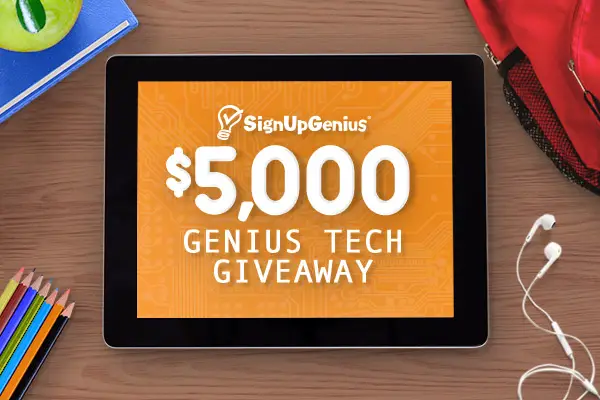 $5,000 Genius Tech Giveaway