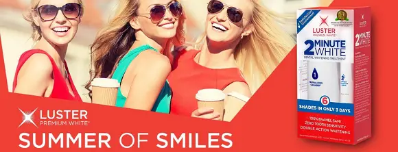 Luster White Summer of Smiles Sweepstakes