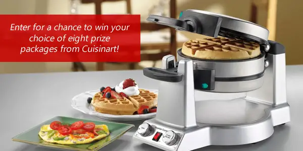 Enter for a chance to win your choice of eight Cuisinart prize packages from Bob Vila’s 3rd Annual $3,000+ Kitchen Appliance Giveaway