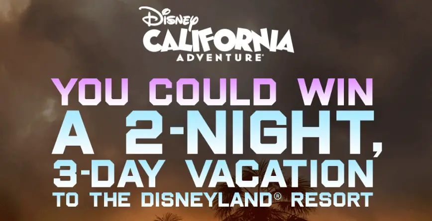 Enter Disney's Dance Like Groot Sweepstakes for your chance to win a Disneyland California Adventure