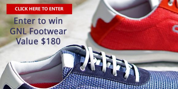 Enter for your chance to win a pair of shoes from GNL Athletic Footwear, value up to $180