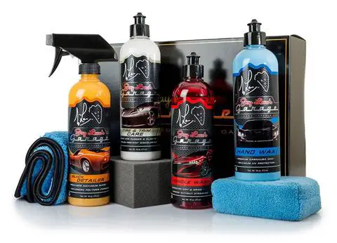Enter Leno's Garage End of Summer Giveaway to win Jay Leno’s Garage car detailing supplies