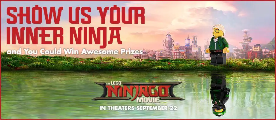10 WINNERS! Win LEGO Ninjago Movie prizes