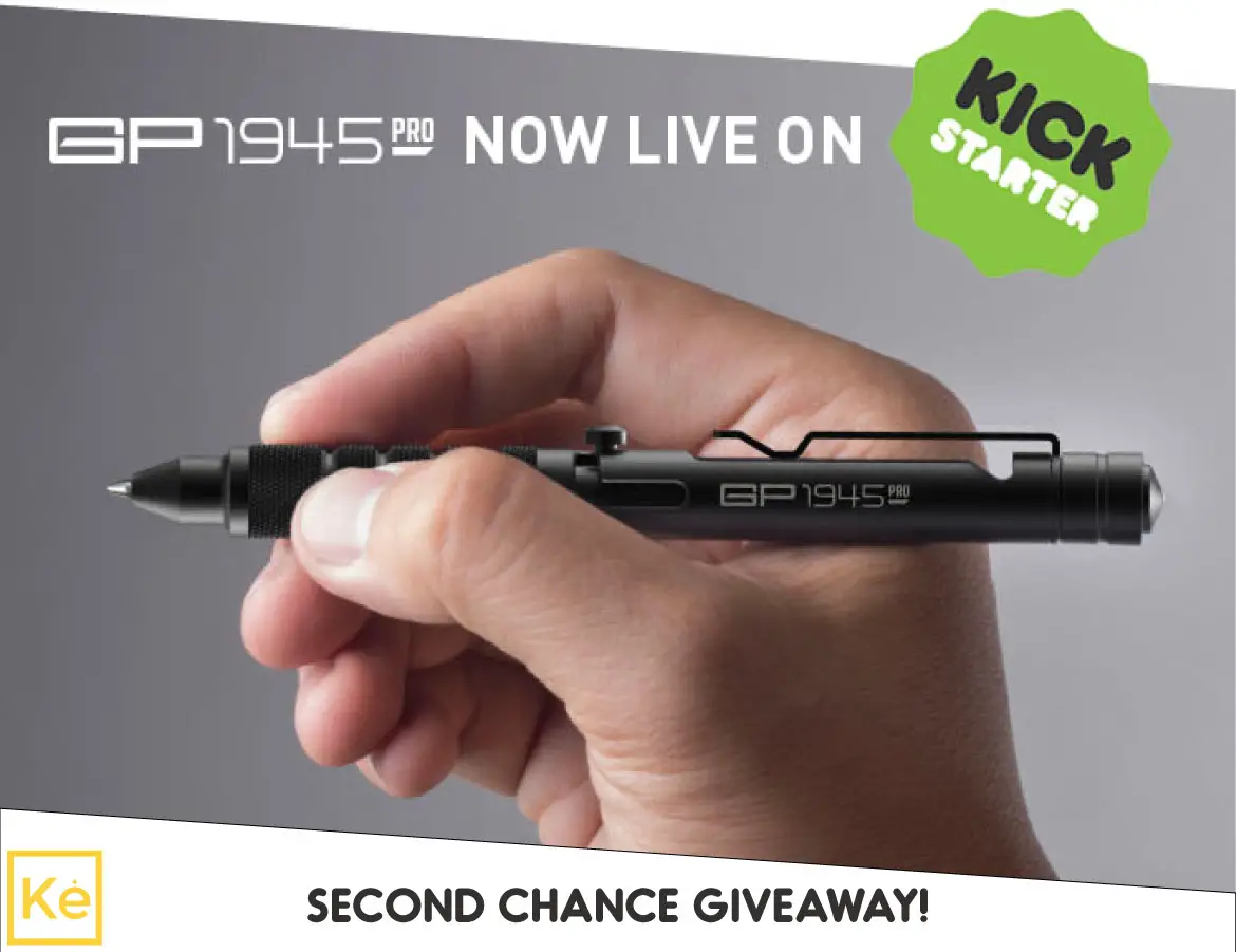 Enter to win a GP 1945 Bolt Action Plus Pen with an estimated value of $50!