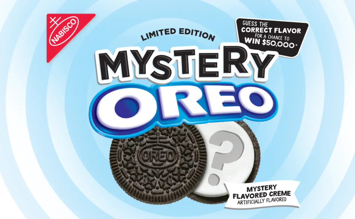 Oreo Mystery Flavor Cash Sweepstakes