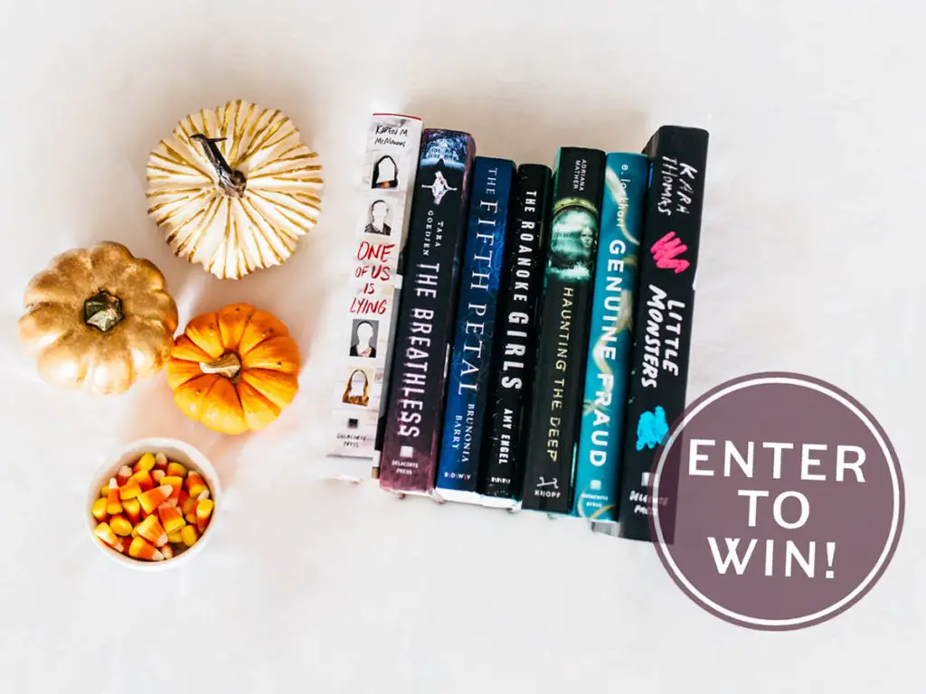 Fifty winners will each win a set of spooky Halloween books