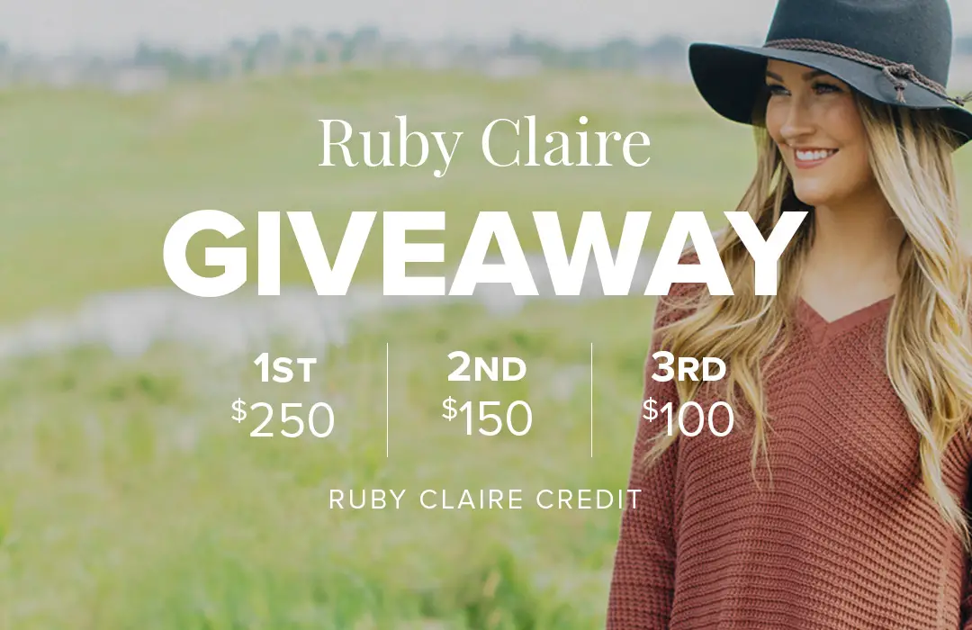 Enter for your chance to win some seriously swoon-worthy goodies from RubyClaire and Jane.com
