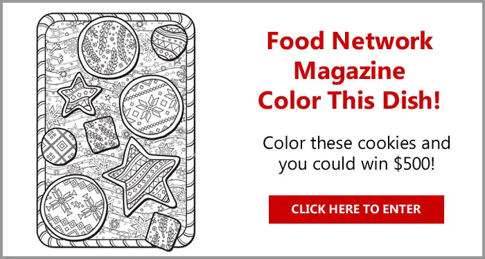 Color these cookies and you could win $500!