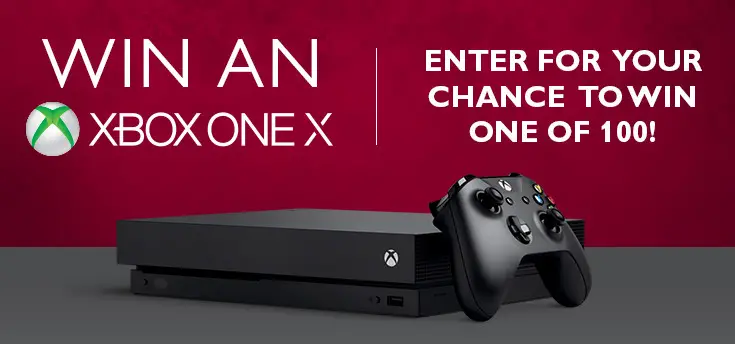 You know you want this! Helzberg Diamonds is giving away 100 XBox One X consoles.