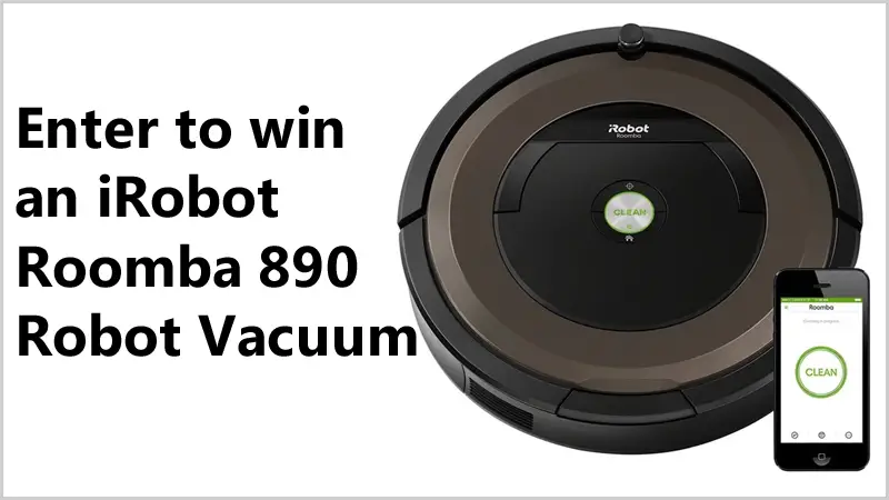 Enter to win prizes including an iRobot Roomba 890 vacuum, Apple Watch or $500 cash! #sweetiessweeps