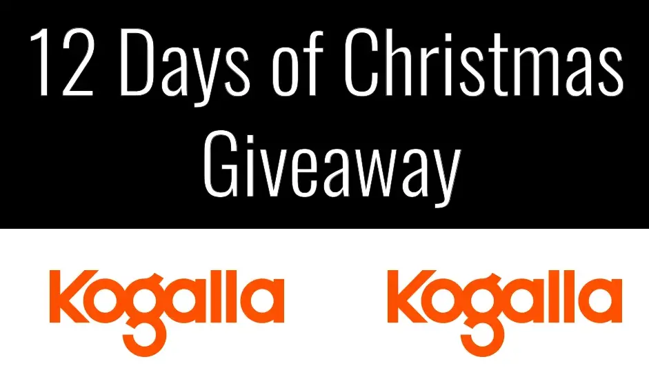 Six Awesome Brands - Twelve Days of Prizes from Kogalla. Enter the giveaway for your chance to win. Follow Kogalla on social, watch their videos and share with friends to earn extra entries!