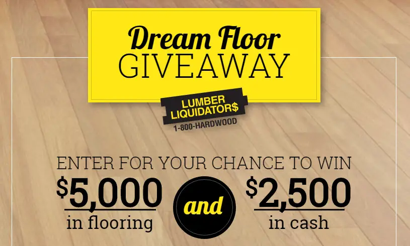 DIY Network's Lumber Liquidators Dream Floor Giveaway