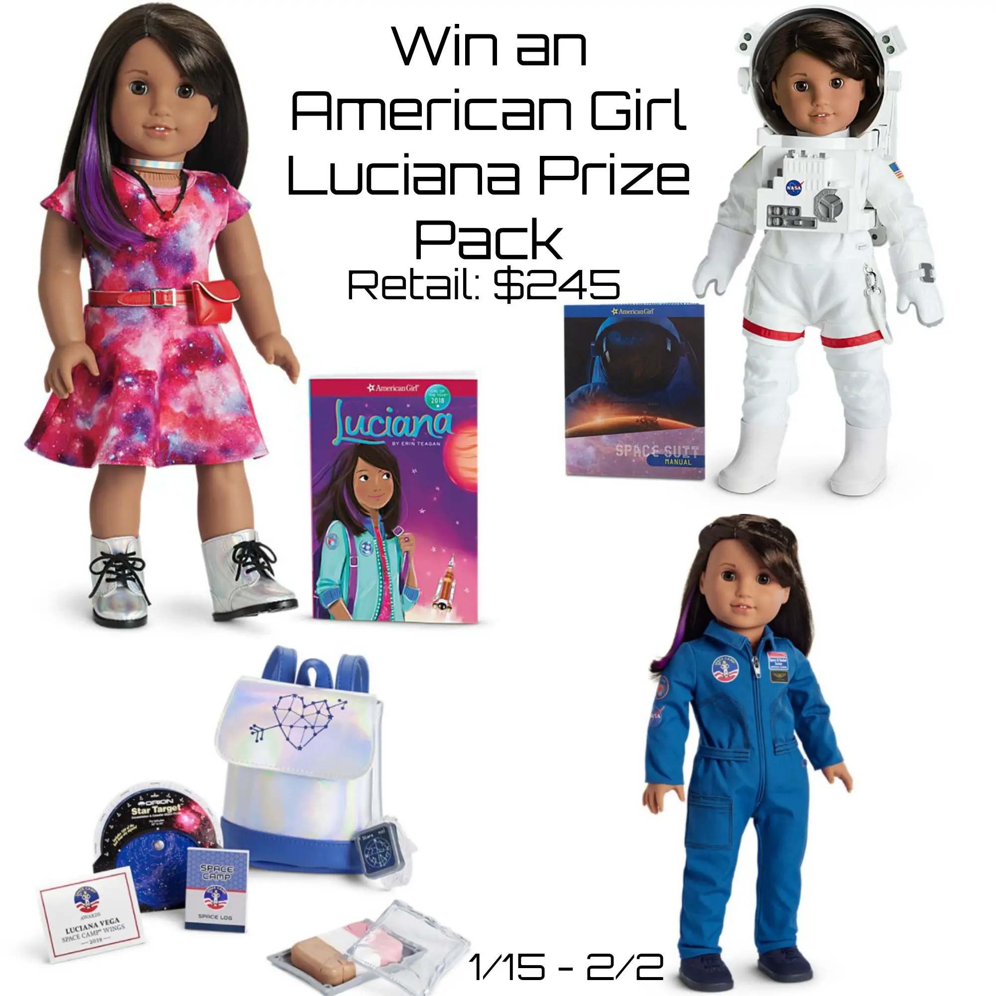 Win American Girl Luciana Vega