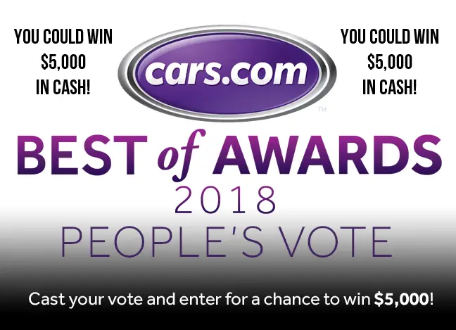 QUICK ENDING! Vote for your favorite car or truck for your chance to win $5,000 in cash from Cars.com