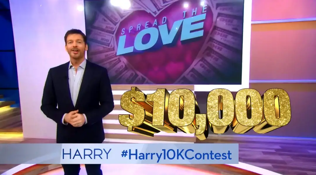 Enter the Harry TV $10K Contest for your chance to win $10,000 in cash. Share a selfie showing how you watch the Harry Connick JR Show with the hashtag #Harry10KContest and you could win!
